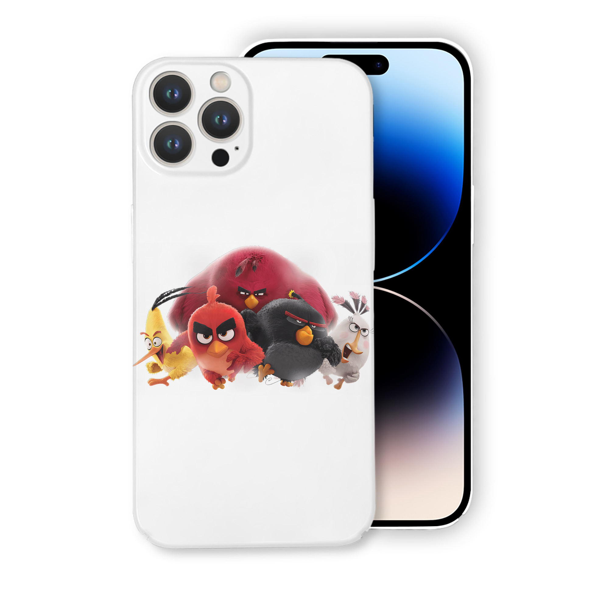 （画像用） Angry Birds アングリーバード 【iPhone 14シリーズ対応】ハードケース